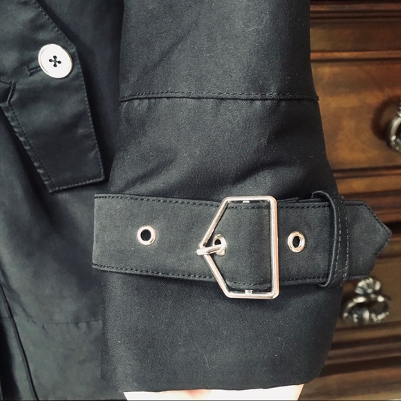 Sam Edelman Studded Collar Trench Coat | S - Picture 5 of 8